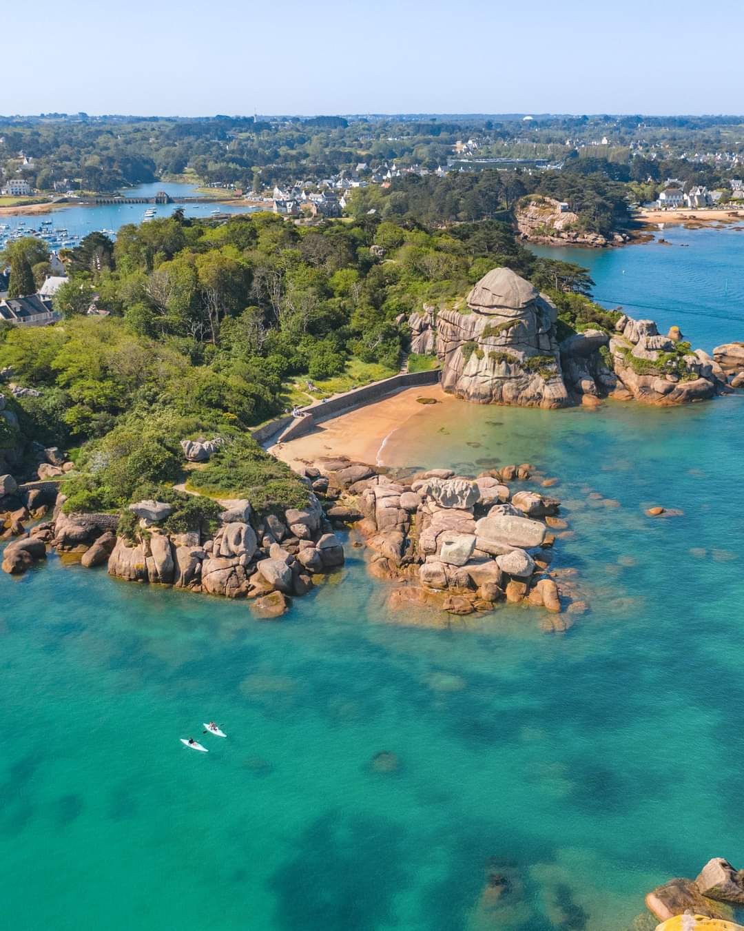 Côte de Granit Rose, vue panoramique sur Ploumanac'h